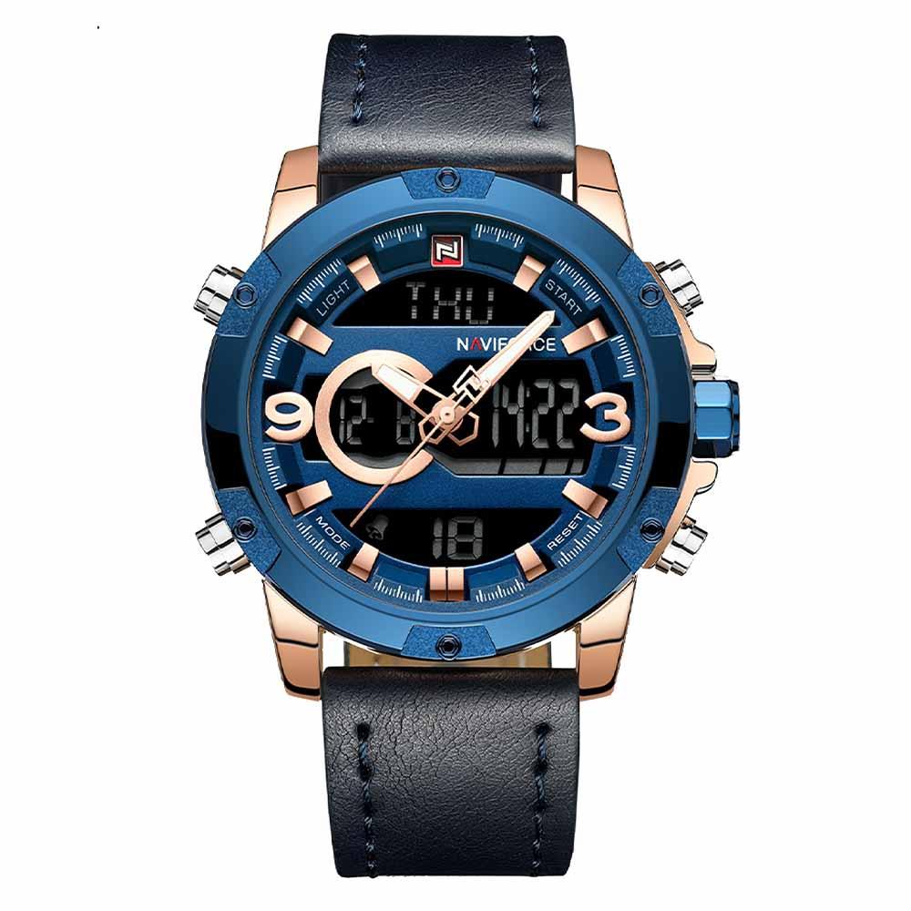 ساعت مچی مردانه نیوی فورس مدل NF9097-RG-BE-BE