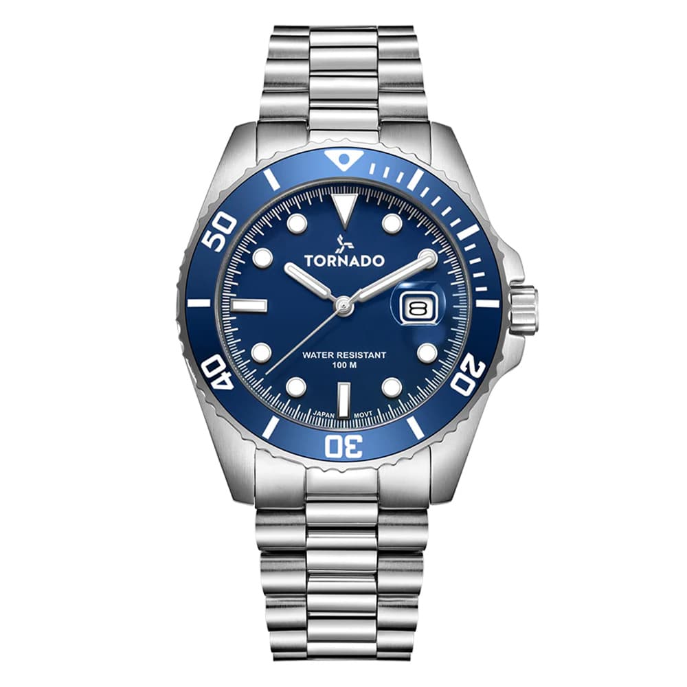 ساعت مچی مردانه تورنادو مدل T22001-SBSN