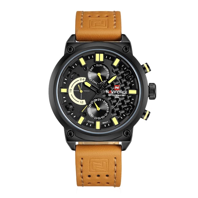 ساعت مچی مردانه نیوی فورس مدل NF9068 B/Y/BN